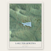 Lake Tekakwitha, Missouri map print, the full design
