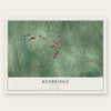 Kenbridge, Virginia map print, the full design