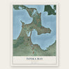 Tonka Bay, Minnesota map print, the full design