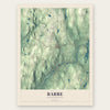 Barre, Massachusetts map print, the full design