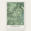 Washington, Westmoreland County, Pennsylvania map print, the full design