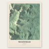 Westfield, Vermont map print, the full design