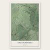 East Kapolei, Hawaii map print, the full design