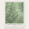 Town of Mineral Point, Wisconsin map print, the full design