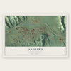 Andrews, North Carolina map print, the full design