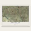 Mead Valley, California map print, the full design