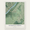 Bankhead Courts, Georgia map print, the full design