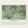 Hohenwald, Tennessee map print, the full design