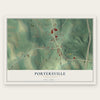 Portersville, Pennsylvania map print, the full design