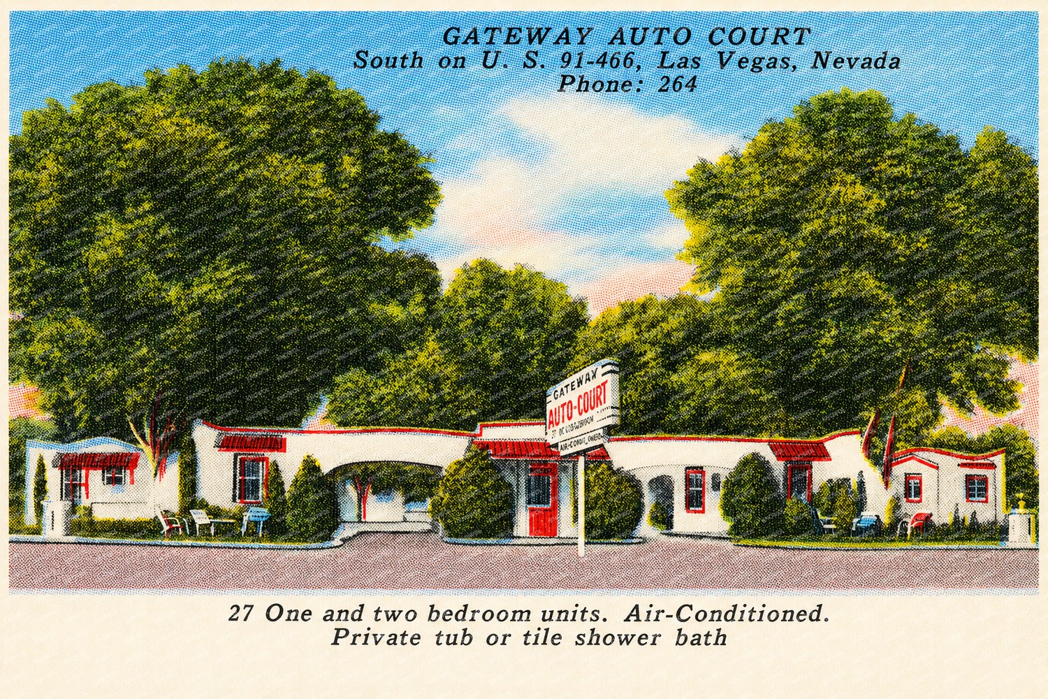 Las Vegas, NV: Gateway Auto Court, south on U.S. 91 - 466