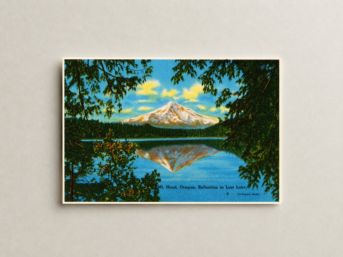 Hood, Mount, OR: Mt. Hood, Oregon, reflection in Lost Lake