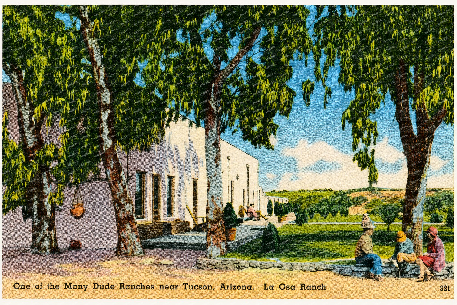 Tucson, AZ: One of the many dude ranches near Tucson, Arizona. La Osa Ranch