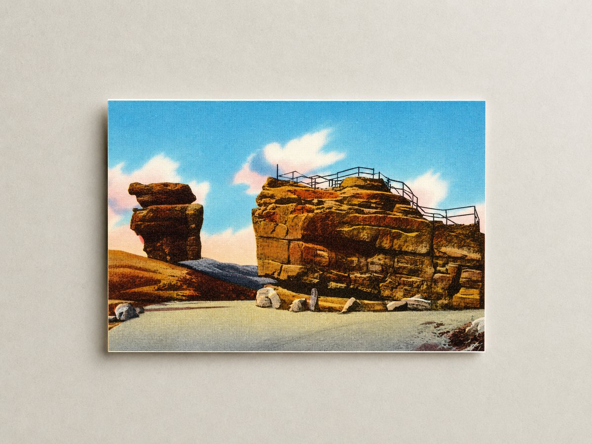Pikes Peak, CO: Balanced and Steamboat Rocks, Garden of the Gods, Pikes Peak region