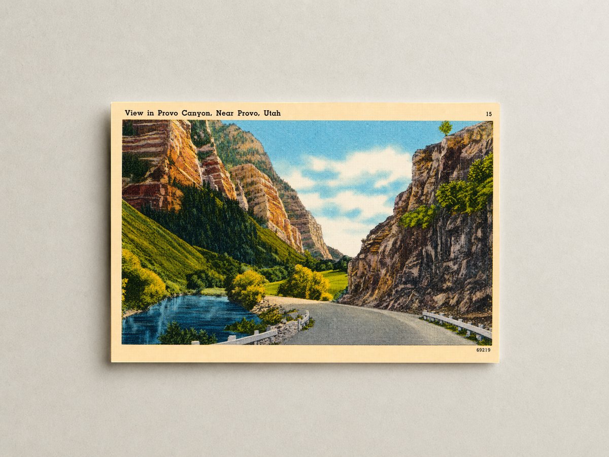 Provo, UT: View in Provo Canyon, near Provo