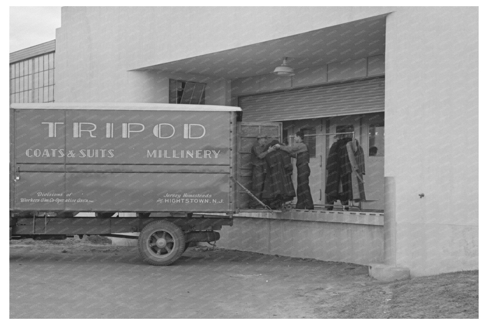 1936 Vintage Factory Delivery Truck in Jersey Homesteads - Available at KNOWOL