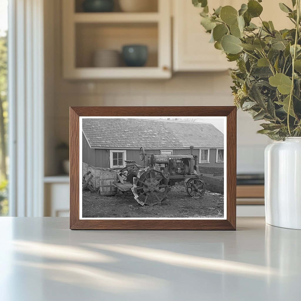 1936 Vintage Tractor on Roy Merriott Farm Iowa - Available at KNOWOL