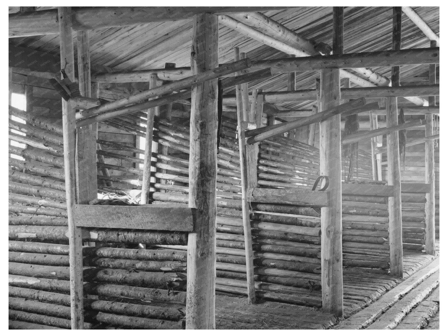 1937 Logging Camp Construction Effie Minnesota - Available at KNOWOL