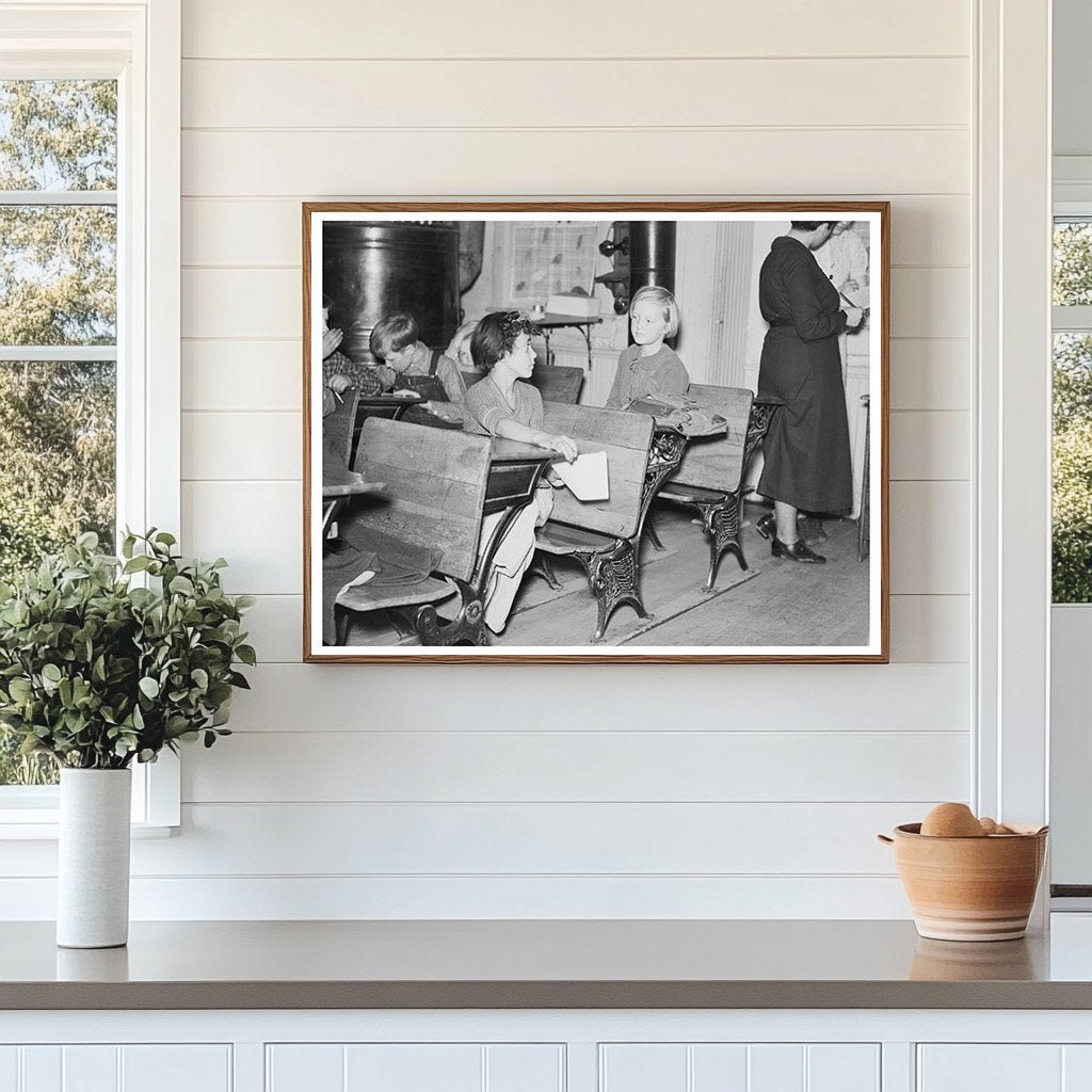 1937 Rural School in Williams County North Dakota - Available at KNOWOL