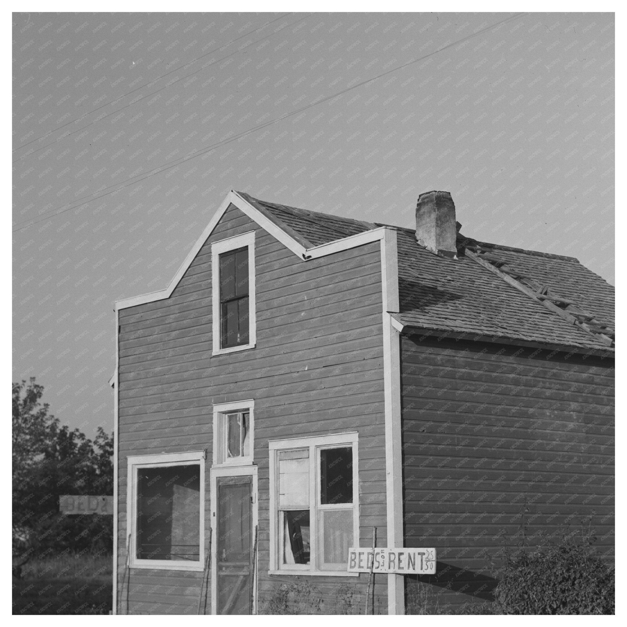 1937 Vintage Boarding House for Lumberjacks in Littlefork MN - Available at KNOWOL