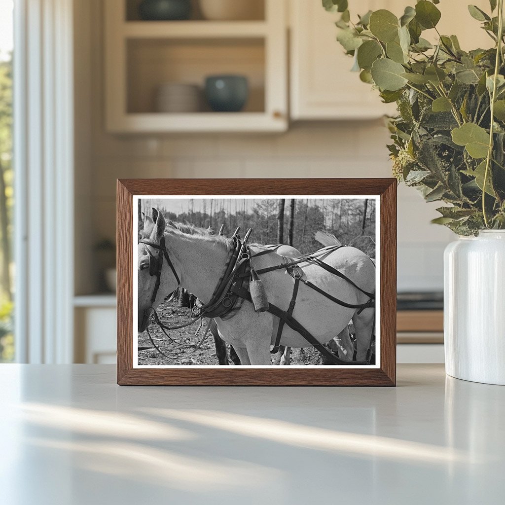 1937 Vintage Lumberjack Camp Water Bottle on Horse Collar - Available at KNOWOL