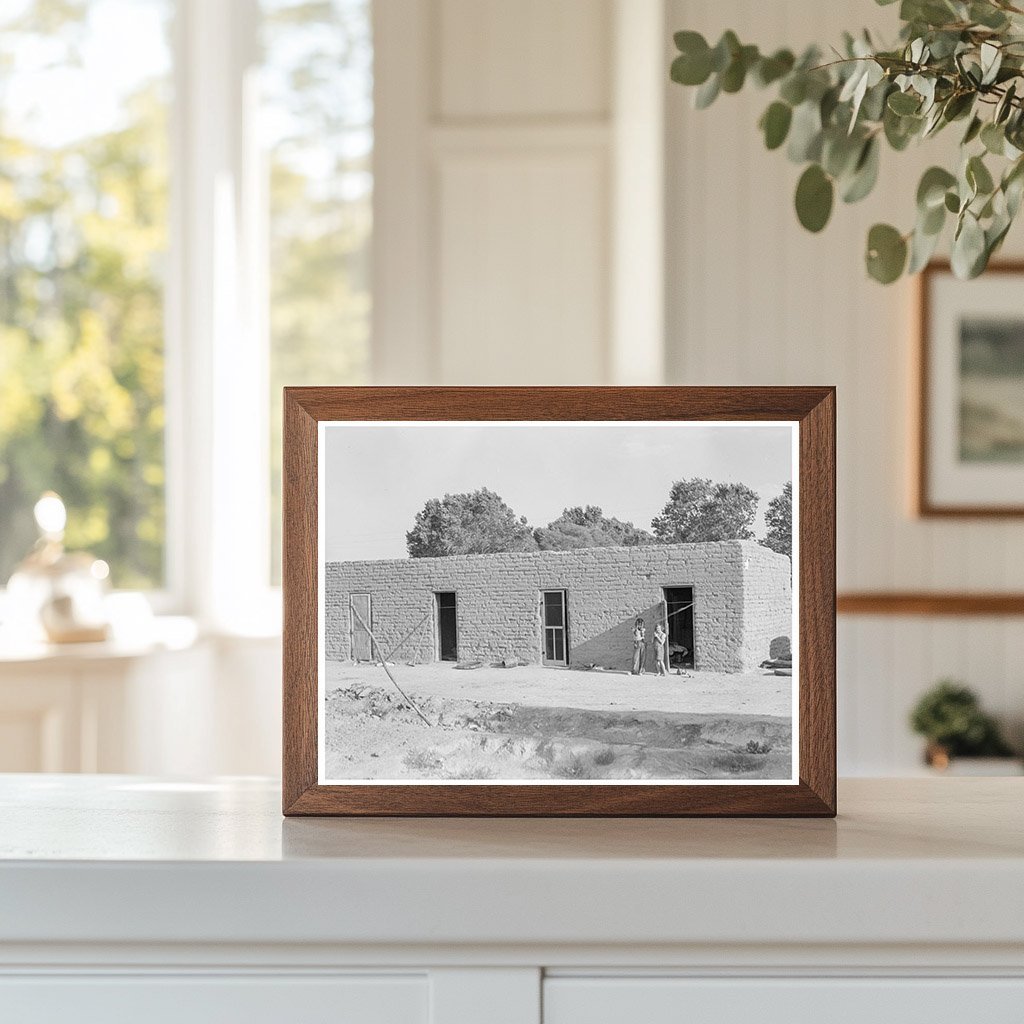 1937 Vintage Photo of Migrant Labor Housing Arizona - Available at KNOWOL
