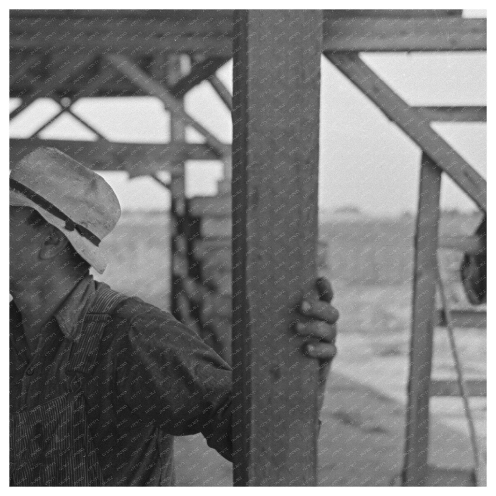 1937 Vintage Workers at Pea Vinery in Wisconsin - Available at KNOWOL