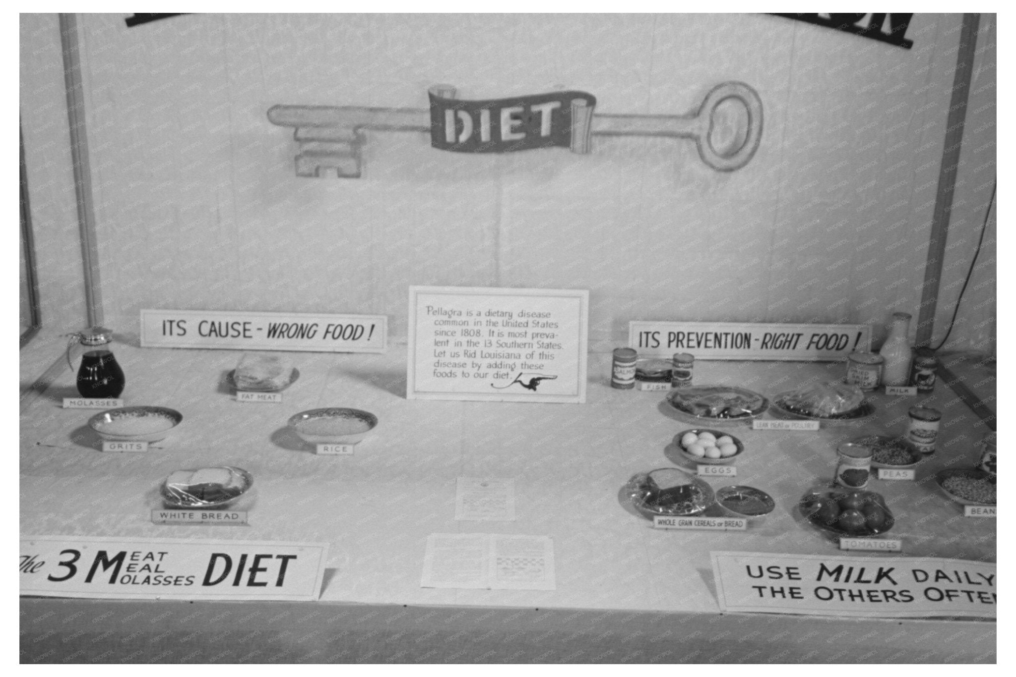 1938 Agricultural Exhibit at Louisiana State Fair - Available at KNOWOL