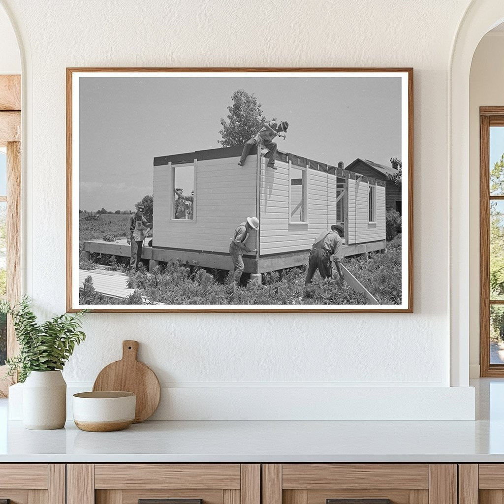 1938 Construction of House in New Madrid County Missouri - Available at KNOWOL