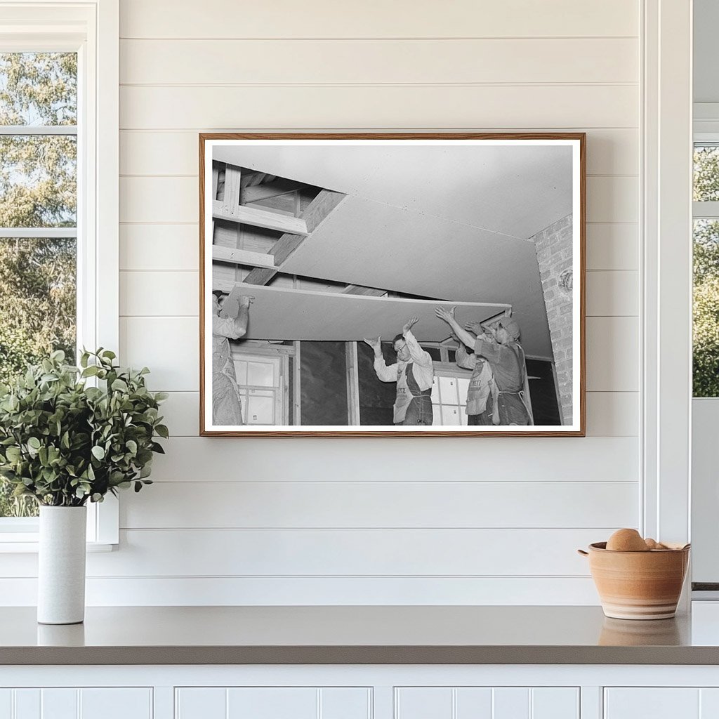 1938 Construction of House in Southeast Missouri - Available at KNOWOL