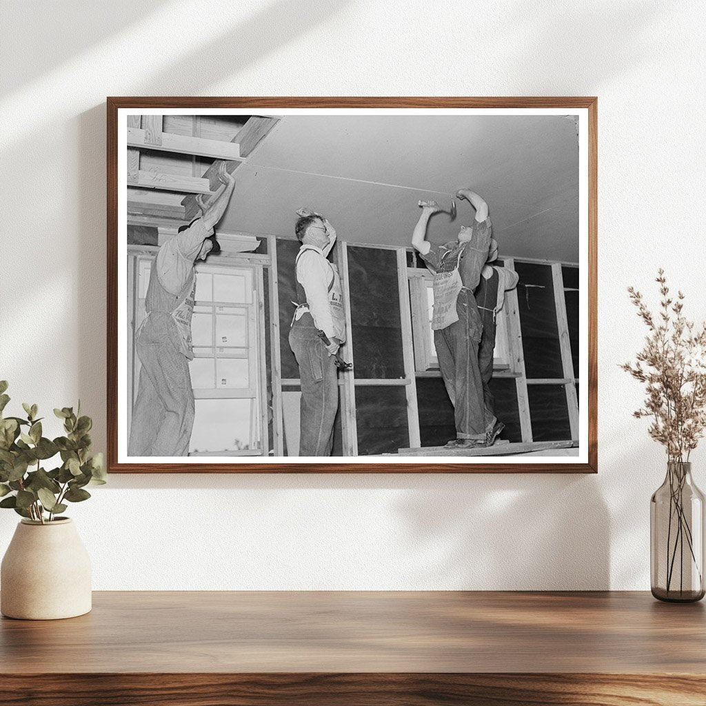 1938 Construction Scene in Southeast Missouri - Available at KNOWOL