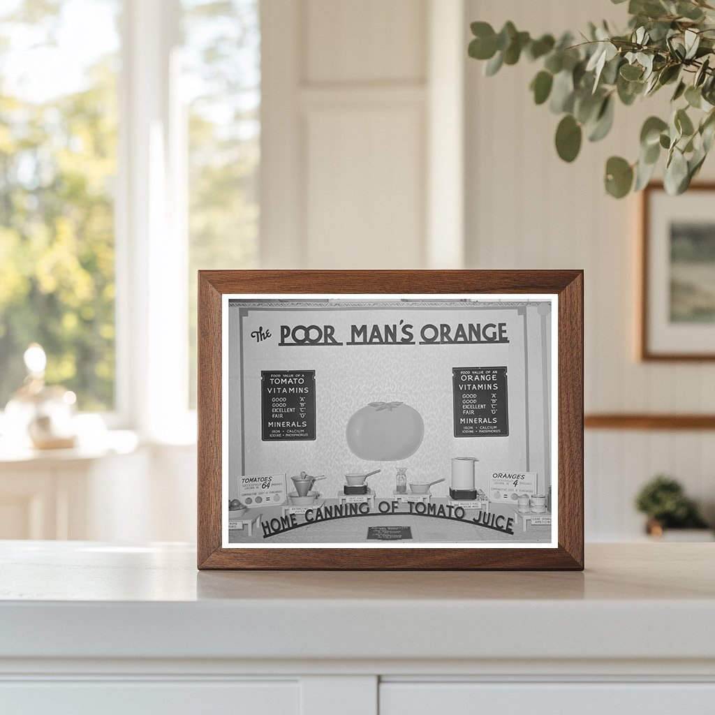 1938 Vintage Agricultural Exhibit Poster South Louisiana Fair - Available at KNOWOL