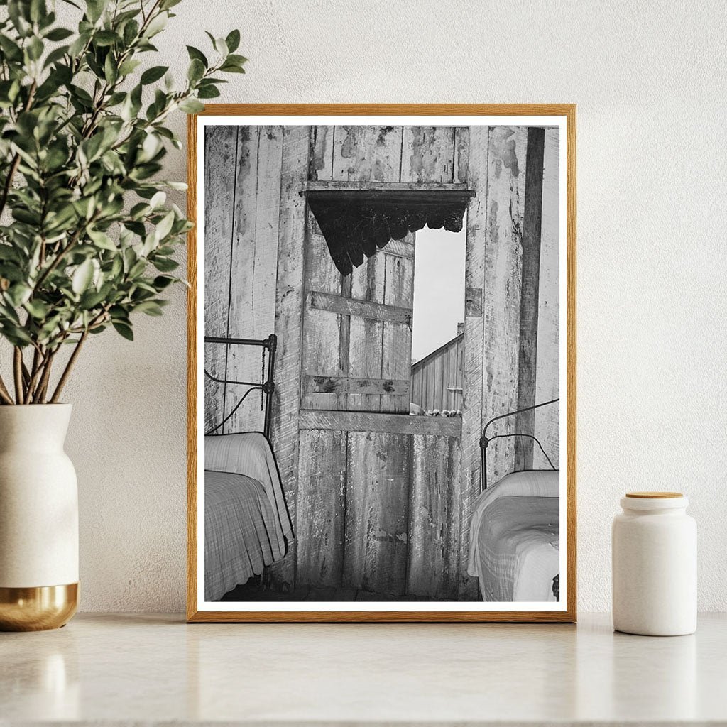 1938 Vintage Bedroom Interior in Rural Louisiana - Available at KNOWOL