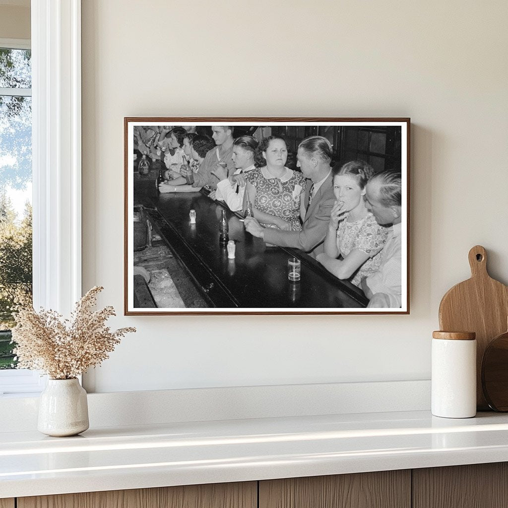 1938 Vintage Crab Boil Night at Raceland Louisiana Bar - Available at KNOWOL