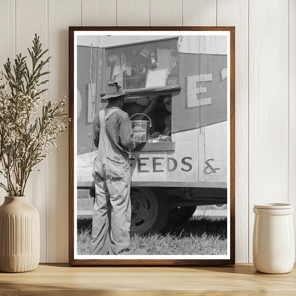 1938 Vintage Grocery Store Scene in Forrest City Arkansas - Available at KNOWOL