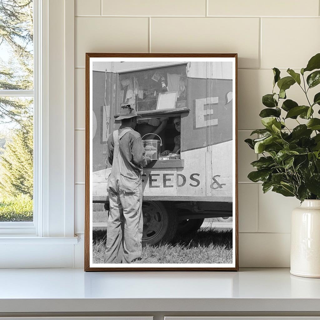 1938 Vintage Grocery Store Scene in Forrest City Arkansas - Available at KNOWOL