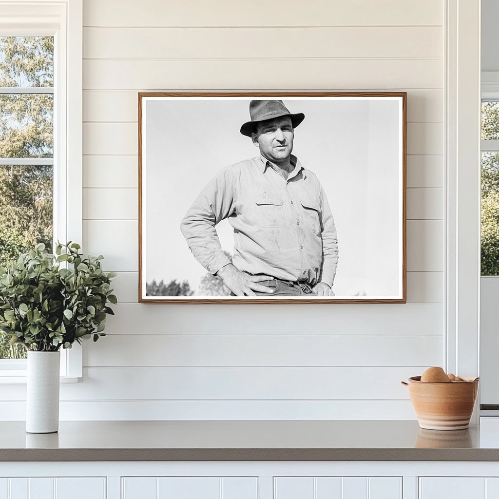 1938 Vintage Image of Farmer Applicant in California - Available at KNOWOL