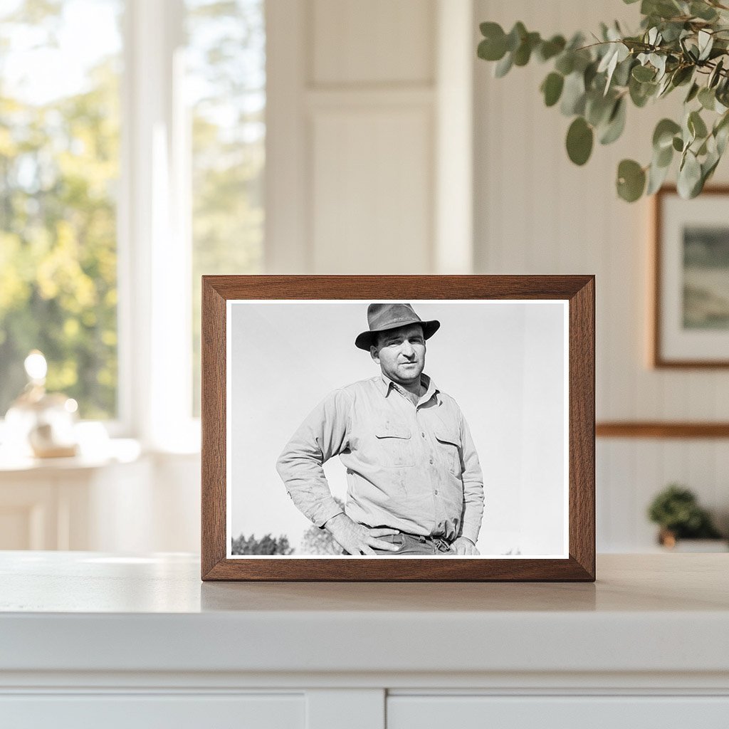 1938 Vintage Image of Farmer Applicant in California - Available at KNOWOL