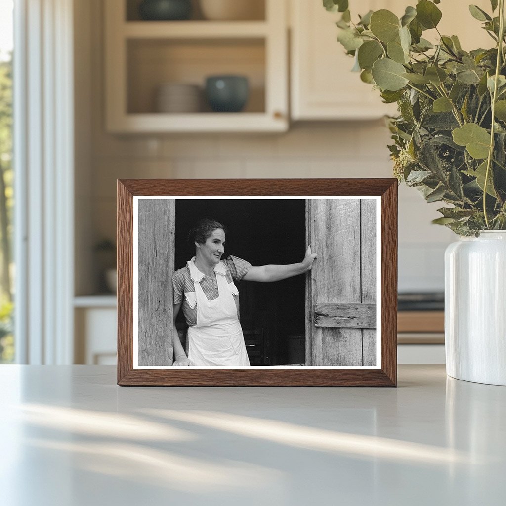 1938 Vintage Image of Woman in Morganza Louisiana Home - Available at KNOWOL