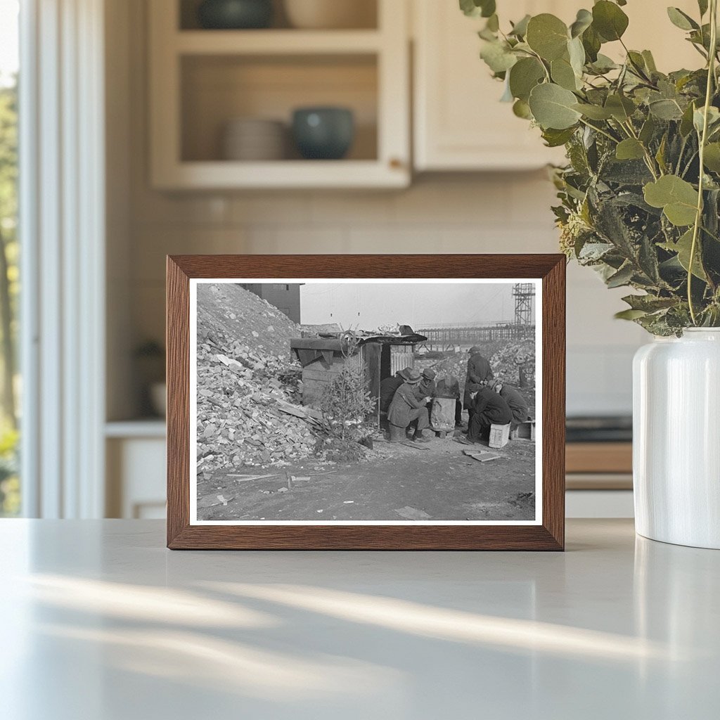 1938 Vintage Photo of Unemployed Workers in NYC - Available at KNOWOL