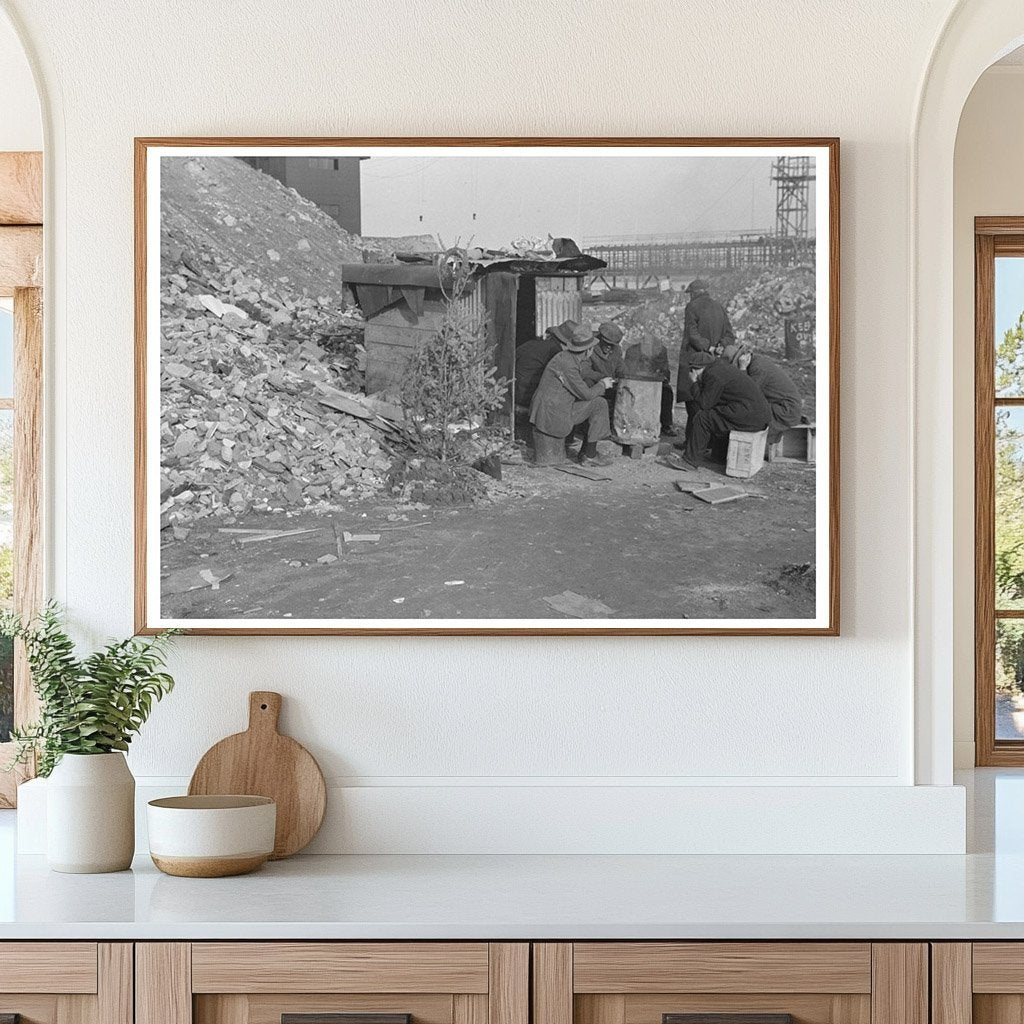 1938 Vintage Photo of Unemployed Workers in NYC - Available at KNOWOL