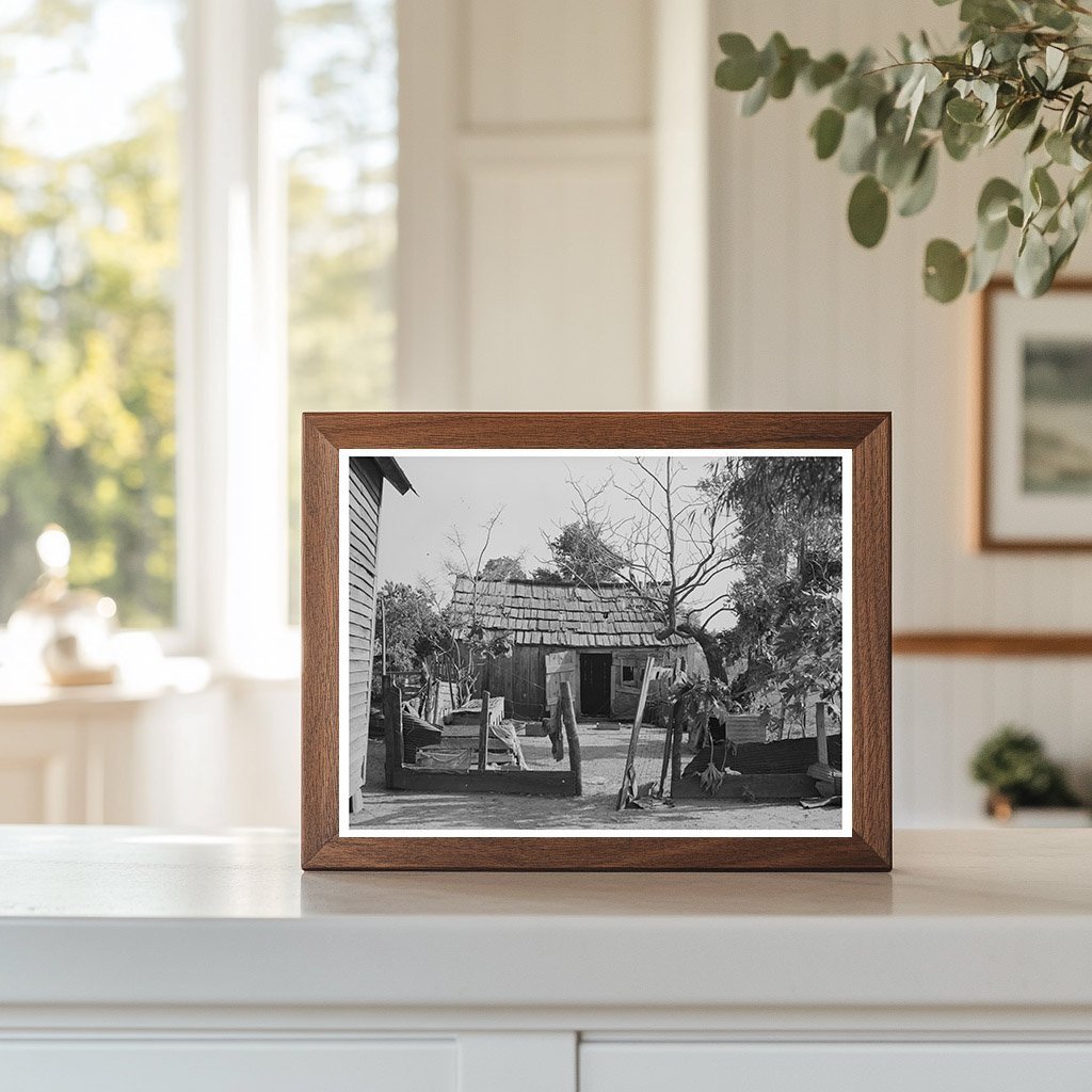 1938 Vintage Photograph of Sharecropper Home in Missouri - Available at KNOWOL