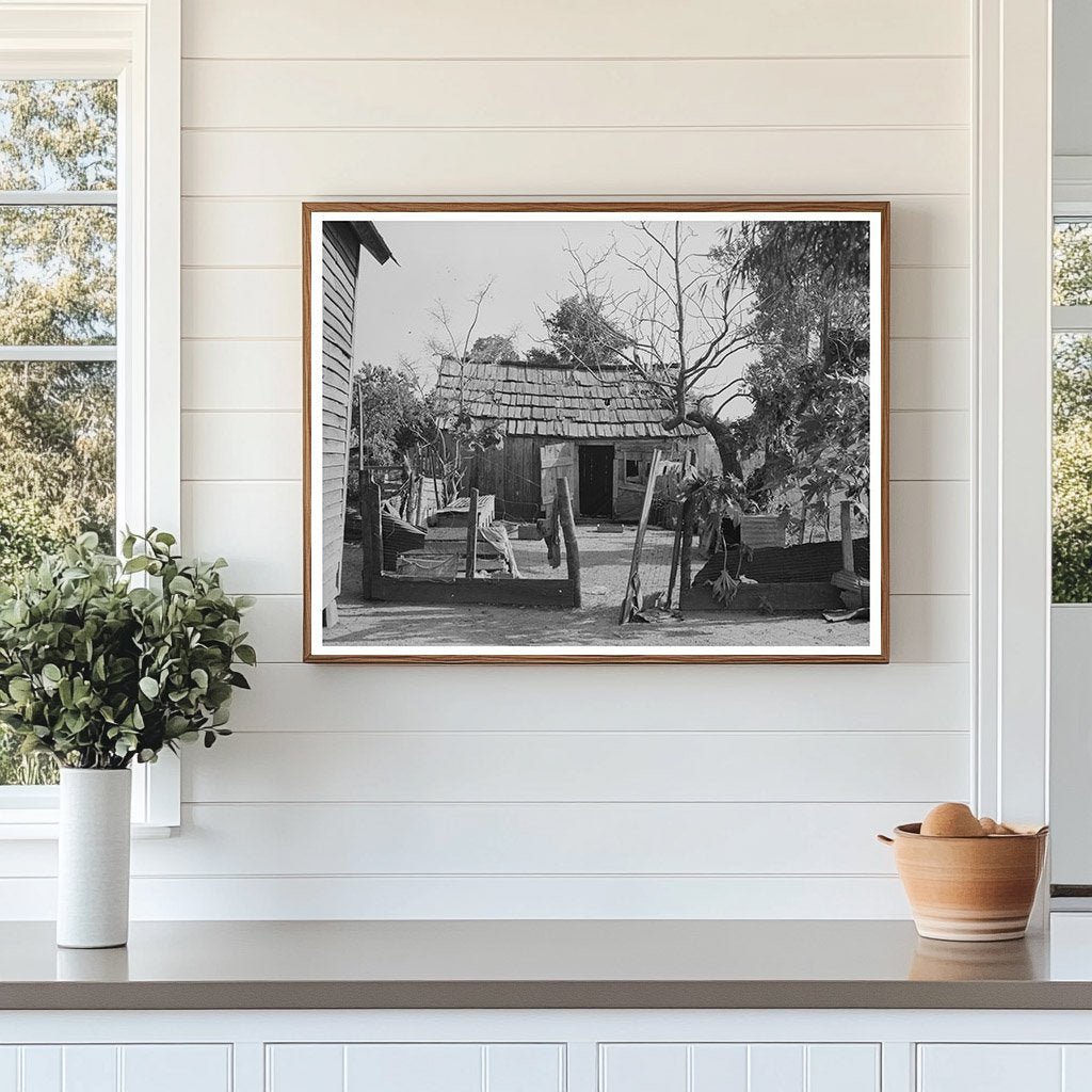 1938 Vintage Photograph of Sharecropper Home in Missouri - Available at KNOWOL