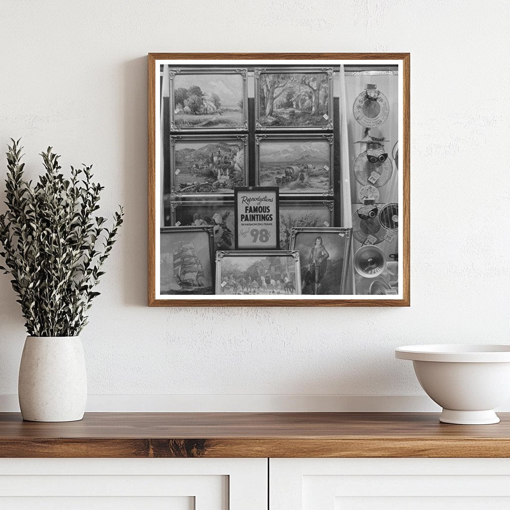 1938 Washington DC Drugstore Window Display Photo - Available at KNOWOL