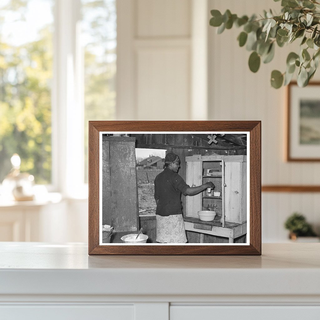 1939 Kitchen Corner in Sharecroppers Cabin Louisiana - Available at KNOWOL