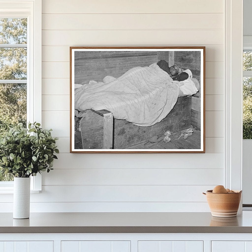 1939 Photograph of Sick Woman in Strawberry Pickers Quarters - Available at KNOWOL