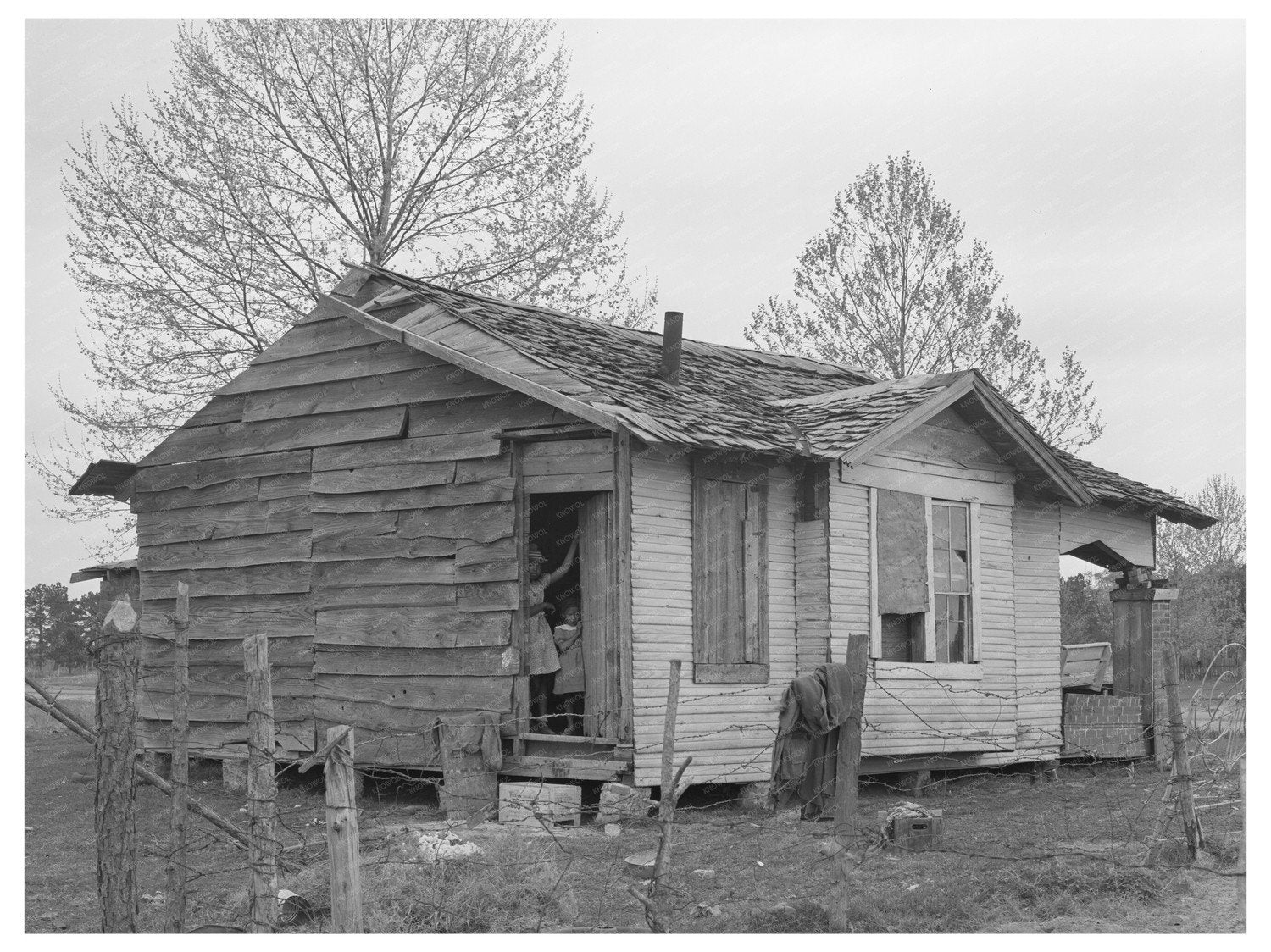 1939 Sharecroppers Home in Marshall Texas Harrison County - Available at KNOWOL
