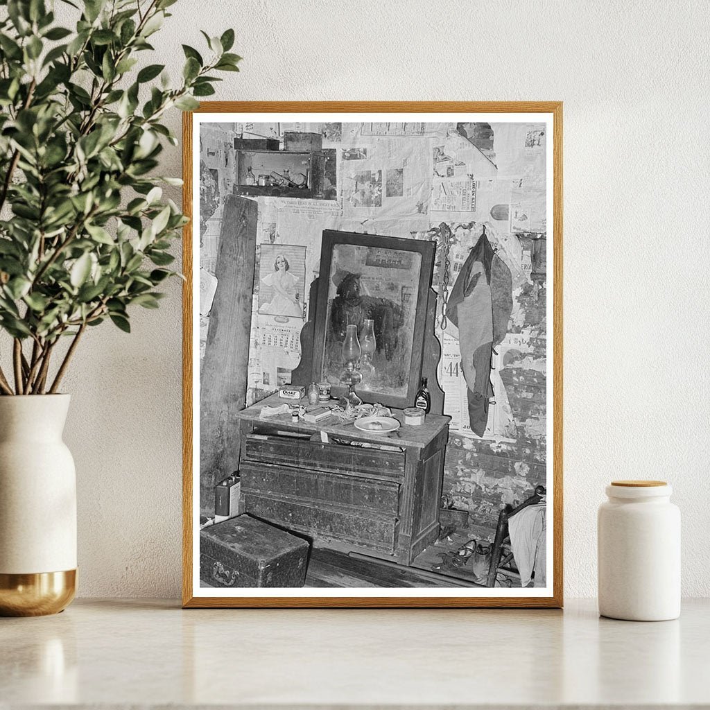 1939 Vintage Cabin Interior of Texas Farmers Home - Available at KNOWOL