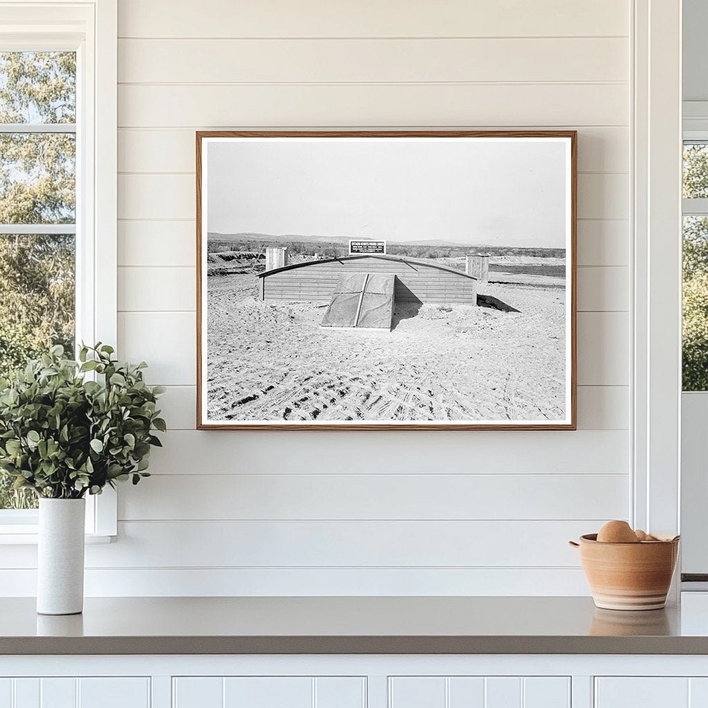 1939 Vintage Church Scene Dead Ox Flat Oregon History Image - Available at KNOWOL