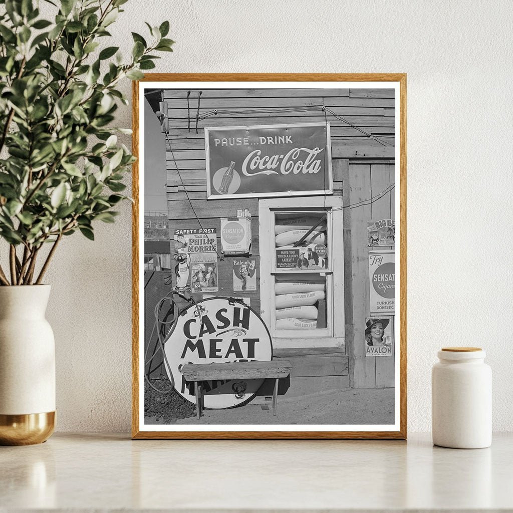 1939 Vintage Filling Station and Grocery Store in Questa NM - Available at KNOWOL