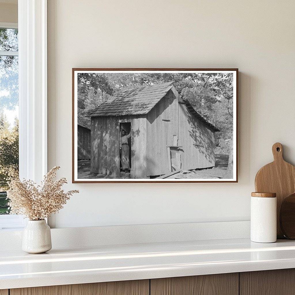 1939 Vintage Image of Migrant Worker Housing in Louisiana - Available at KNOWOL